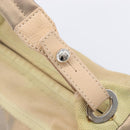 CHANEL Paris Biarritz Shoulder Bag Coated Canvas Gold Silver CC Auth bs37395-22