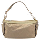 CHANEL Paris Biarritz Shoulder Bag Coated Canvas Gold Silver CC Auth bs37395-13