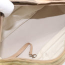 CHANEL Paris Biarritz Shoulder Bag Coated Canvas Gold Silver CC Auth bs37395-10