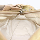 CHANEL Paris Biarritz Shoulder Bag Coated Canvas Gold Silver CC Auth bs37395-26