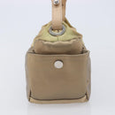 CHANEL Paris Biarritz Shoulder Bag Coated Canvas Gold Silver CC Auth bs37395-3