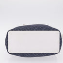 LOEWE Shoulder Bag Canvas Blue Gold Auth bs37397A-5