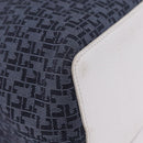 LOEWE Shoulder Bag Canvas Blue Gold Auth bs37397A-18