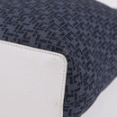 LOEWE Shoulder Bag Canvas Blue Gold Auth bs37397A-19