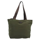 PRADA BOTTEGA VENETA Hand Bag Nylon 3 Set Black Khaki Auth bs37399-2