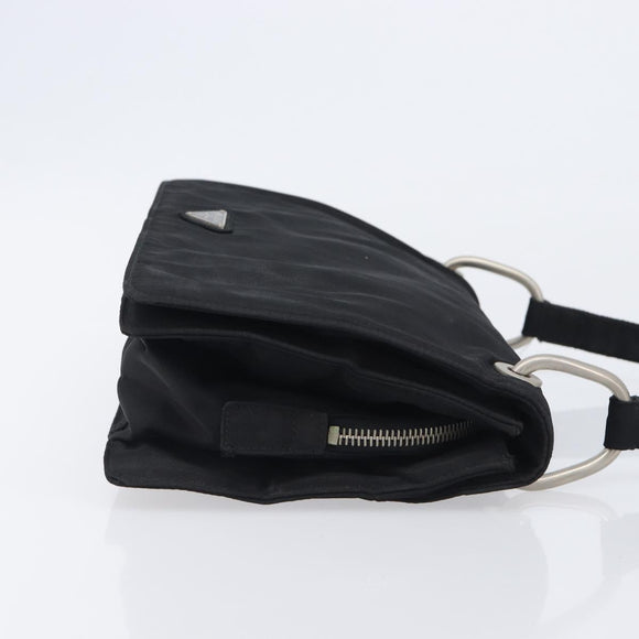 PRADA BOTTEGA VENETA Hand Bag Nylon 3 Set Black Khaki Auth bs37399