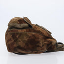 BOTTEGA VENETA Backpack Suede Brown Auth bs37401-3