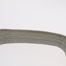 CHANEL Chanel Sports Messenger Bag Nylon Silver CC Auth bs37405-16