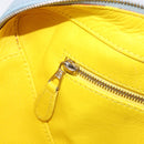 BALENCIAGA Triangle Duffel Bag Leather 2way Light Blue 531048 Auth bs37406-27
