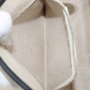 Balenciaga Rope Handle Navy Cabas Bag Leather 2way White 390346 Auth bs37408-29