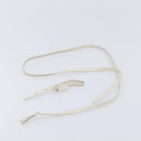 Balenciaga Rope Handle Navy Cabas Bag Leather 2way White 390346 Auth bs37408-11