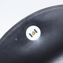 VALENTINO Hand Bag Leather Black Gold Auth bs37410A-10