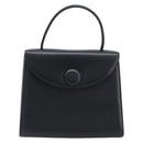 VALENTINO Hand Bag Leather Black Gold Auth bs37410A-13