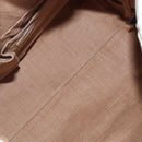 FENDI Celeria Tote Bag Leather White Silver Auth bs37416V-21