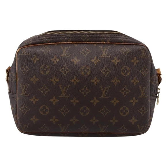 LOUIS VUITTON Monogram Reporter PM Shoulder Bag M45254 LV Auth bs37419