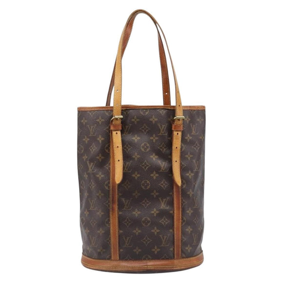 LOUIS VUITTON Monogram Bucket GM Shoulder Bag M42236 LV Auth bs37420