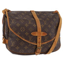 LOUIS VUITTON Monogram Saumur 30 Shoulder Bag M42256 LV Auth bs37425-1