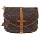 LOUIS VUITTON Monogram Saumur 30 Shoulder Bag M42256 LV Auth bs37425-2