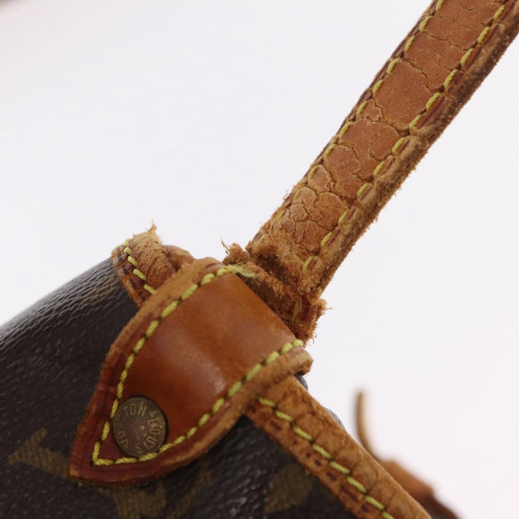 LOUIS VUITTON Monogram Saumur 30 Shoulder Bag M42256 LV Auth bs37425