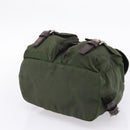 PRADA Backpack Nylon 3 Set Khaki Auth bs37426-20