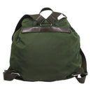 PRADA Backpack Nylon 3 Set Khaki Auth bs37426-3