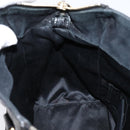 SAINT LAURENT Downtown Tote Bag Patent Leather Black Gold Auth bs37430A-21