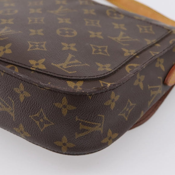 LOUIS VUITTON Monogram Saint Cloud GM Shoulder Bag M51242 LV Auth bs37431