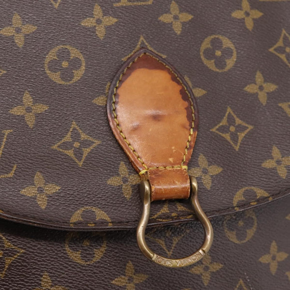 LOUIS VUITTON Monogram Saint Cloud GM Shoulder Bag M51242 LV Auth bs37431