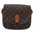 LOUIS VUITTON Monogram Saint Cloud GM Shoulder Bag M51242 LV Auth bs37431-13