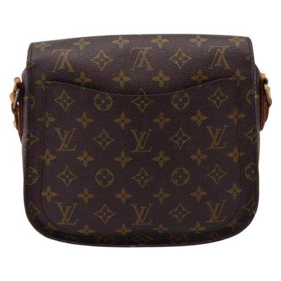 LOUIS VUITTON Monogram Saint Cloud GM Shoulder Bag M51242 LV Auth bs37431