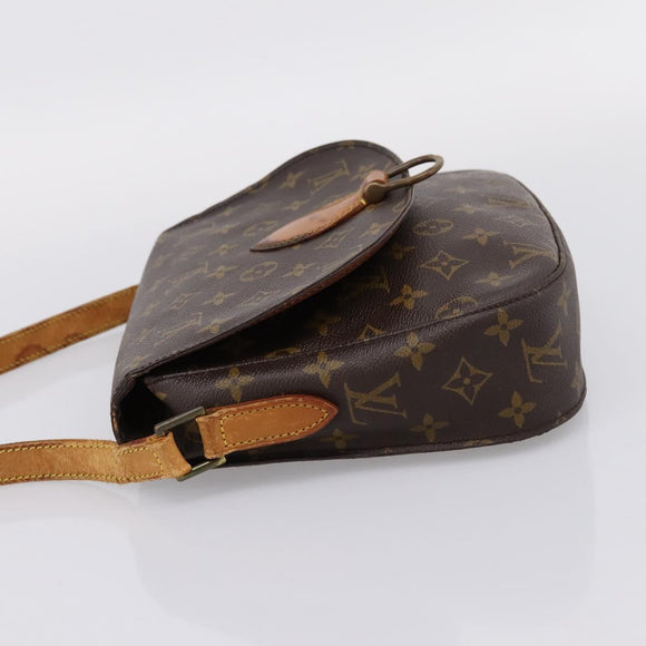 LOUIS VUITTON Monogram Saint Cloud GM Shoulder Bag M51242 LV Auth bs37431