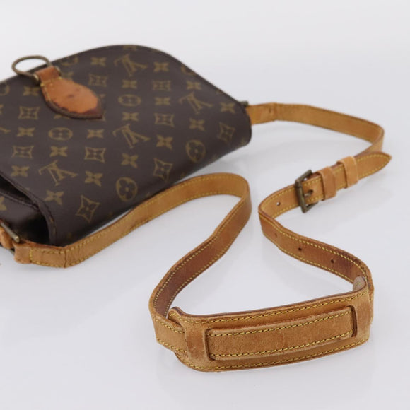 LOUIS VUITTON Monogram Saint Cloud GM Shoulder Bag M51242 LV Auth bs37431