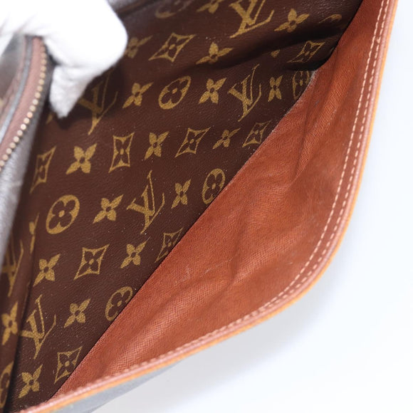 LOUIS VUITTON Monogram Trocadero 30 Shoulder Bag M51272 LV Auth bs37432