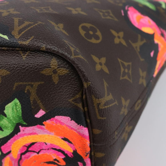 LOUIS VUITTON Monogram Rose Neverfull MM Tote Bag M48613 LV Auth bs37433