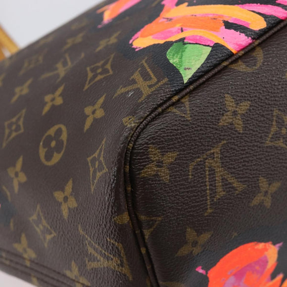 LOUIS VUITTON Monogram Rose Neverfull MM Tote Bag M48613 LV Auth bs37433