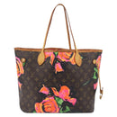 LOUIS VUITTON Monogram Rose Neverfull MM Tote Bag M48613 LV Auth bs37433-2