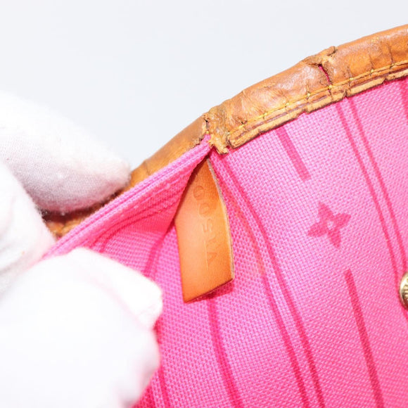LOUIS VUITTON Monogram Rose Neverfull MM Tote Bag M48613 LV Auth bs37433