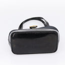 Saint Laurent Hand Bag Leather Nylon 2 Set Black Auth bs37434-14