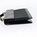 Saint Laurent Hand Bag Leather Nylon 2 Set Black Auth bs37434-4