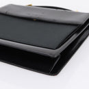 Saint Laurent Hand Bag Leather Nylon 2 Set Black Auth bs37434-7