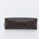 LOUIS VUITTON Monogram Pochette Cosmetic PM Pouch 2 Set LV Auth bs37435-15