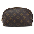 LOUIS VUITTON Monogram Pochette Cosmetic PM Pouch 2 Set LV Auth bs37435-2