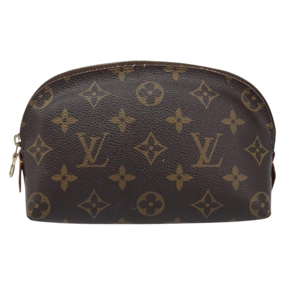LOUIS VUITTON Monogram Pochette Cosmetic PM Pouch 2 Set LV Auth bs37435