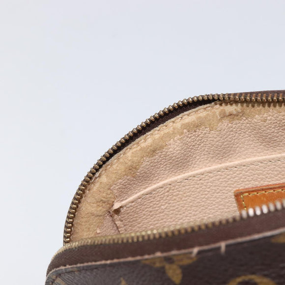 LOUIS VUITTON Monogram Pochette Cosmetic PM Pouch 2 Set LV Auth bs37435
