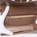 GUCCI GG Supreme Sherry Line Bag PVC Leather 3 Set Beige Yellow Auth bs37438-26