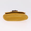 GUCCI GG Supreme Sherry Line Bag PVC Leather 3 Set Beige Yellow Auth bs37438-34