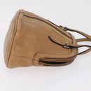 GUCCI GG Supreme Sherry Line Bag PVC Leather 3 Set Beige Yellow Auth bs37438-4