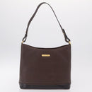 BURBERRY Hand Bag Leather Nylon 3 Set Black Brown Auth bs37439-28