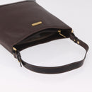 BURBERRY Hand Bag Leather Nylon 3 Set Black Brown Auth bs37439-35
