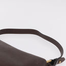 BURBERRY Hand Bag Leather Nylon 3 Set Black Brown Auth bs37439-37